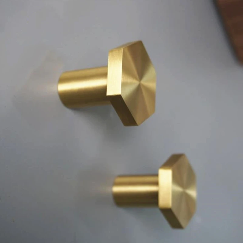 LCH скандинавский стиль Твердый латунный держатель для одежды крючок ключей