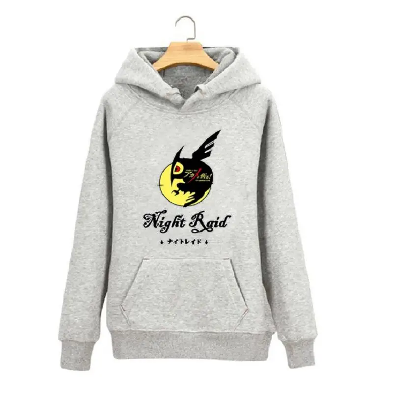 

High-Q Unisex Anime Akame Ga KILL! Cottoon Pullover Hoodie Sweatshirts Tatsumi Night Raid Akame Mine Hoodies Coat Pullovers