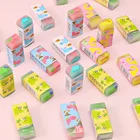 1 шт. Lytwtw's 2B милые мягкие ластики динозавра для детей резиновые кавайные канцелярские школьные принадлежности для офиса креативные легко чистятся забавные