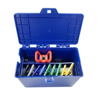 dropshipping hyvst tool box for airless paint sprayer painting machine blue black color multifunctional storage box