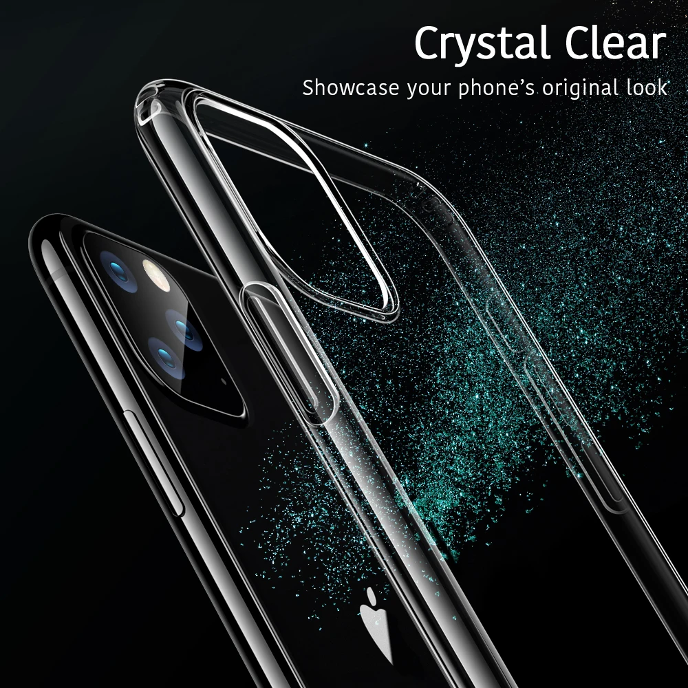 Чехол ESR для телефона iPhone SE 2020 X XS XR 11 Pro Max мягкий прозрачный бампер из ТПУ чехол 11Pro