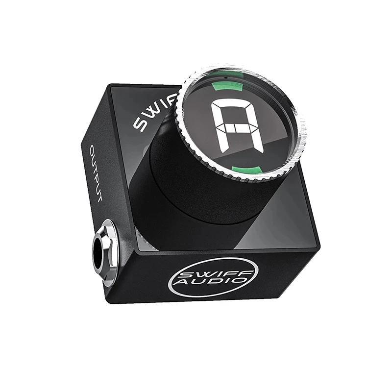 SWIFF AUDIO C10 инновационный мини-Педальный тюнер для хроматической гитары бас-тюнинг