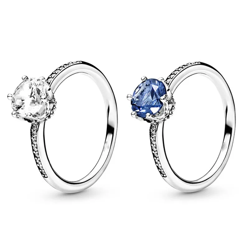 Элегантное женское ослепительное кольцо с цирконом ювелирное изделие высокого