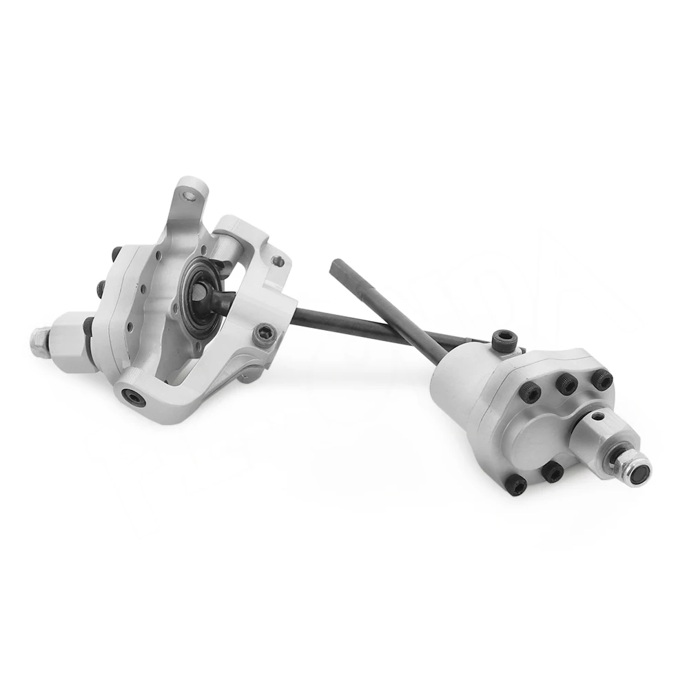 SCX10 сплав портал передние и задние оси с усовершенствованными частями рулевого