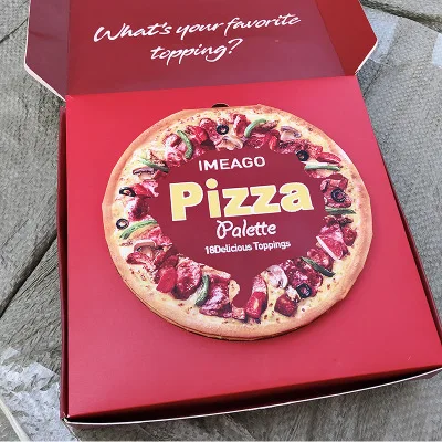 

18-Color Pizza Eyeshadow Palette Pearlescent Matte Long Lasting Waterproof