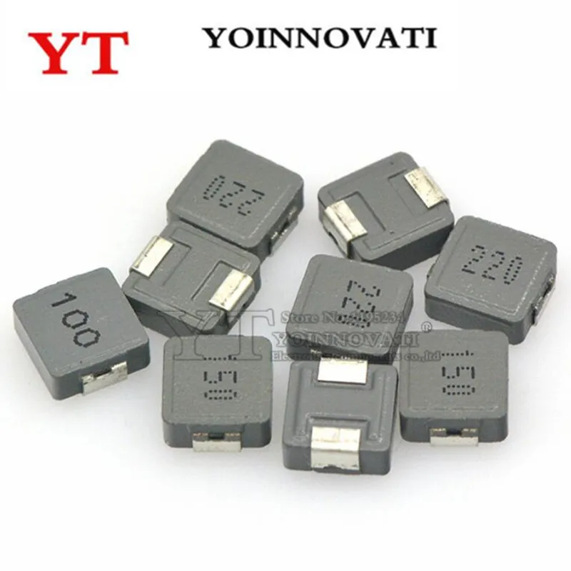 

50pcs SMD Power Inductors 1uh 2.2uh 3.3uh 4.7uh 6.8uh 10uh 15uh 22uh 33uh 47uh Chip Inductor 0630 7*7*3