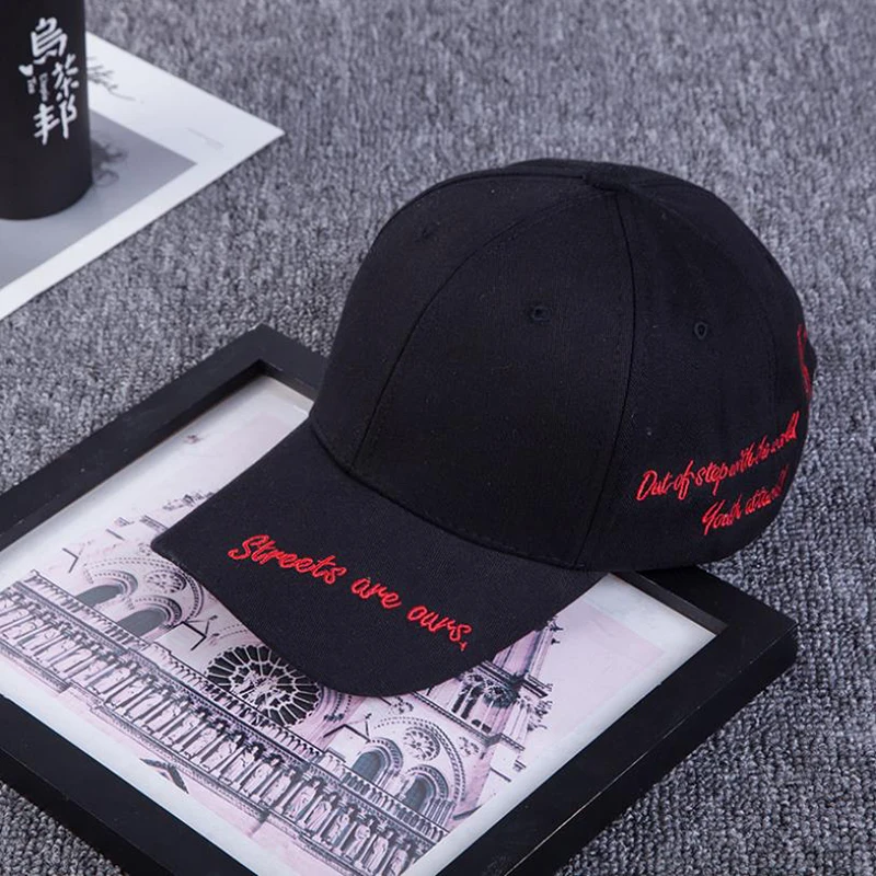 LA Новая Мужская Женская мода вышивка крест бейсбольная кепка хлопок Snapback шляпа