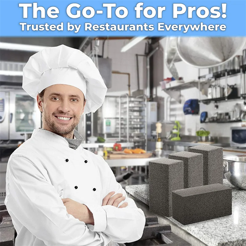 1/2 шт. кирпичная решетка для чистки гриля