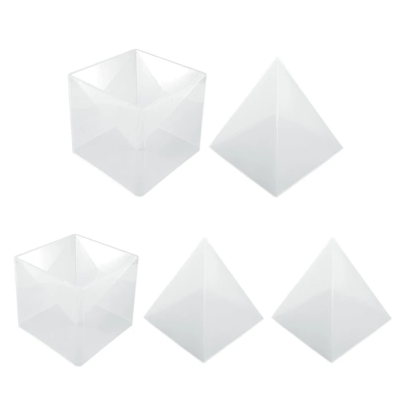 

DIY Pyramid Resin Mold Set Large Silicone 3D Pyramid Molds Home Decor 15cm/5.9\" R3MC