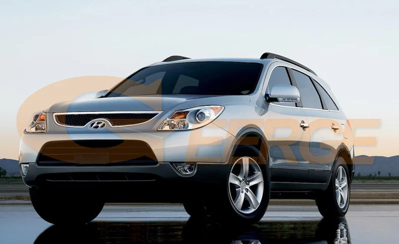 Для Hyundai veracruz ix55 2007 2008 2009 2010 2011 2012 отличные ультра яркие COB led Ангельские Глазки halo