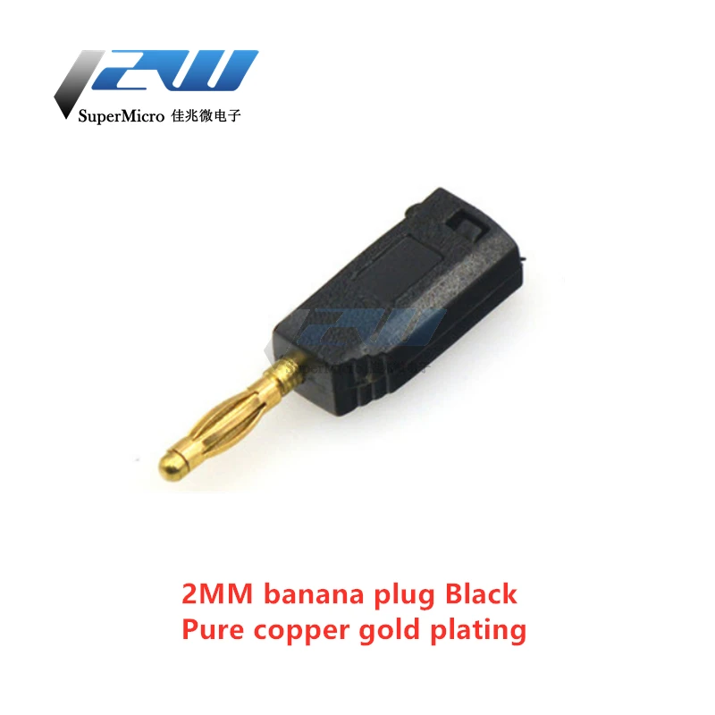 2 мм Штабелируемый разъем типа банан с хвостом лампы разъемом для головки фонаря