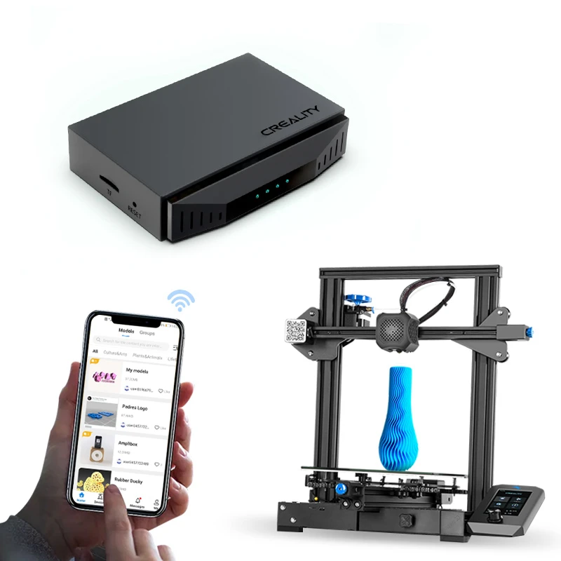 CREATITY 3D Wi-Fi Cloud Box One click printing Upgrade for the CR-10S S4 S5 pro Ender-3 Ender-5 CR-X CR-10 V2 printer | Компьютеры и