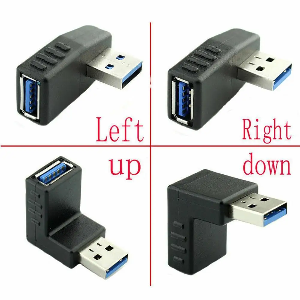 

90 градусов USB 3,0 A адаптер «Папа-мама» разъем угол P5S5 удлинитель M2G6