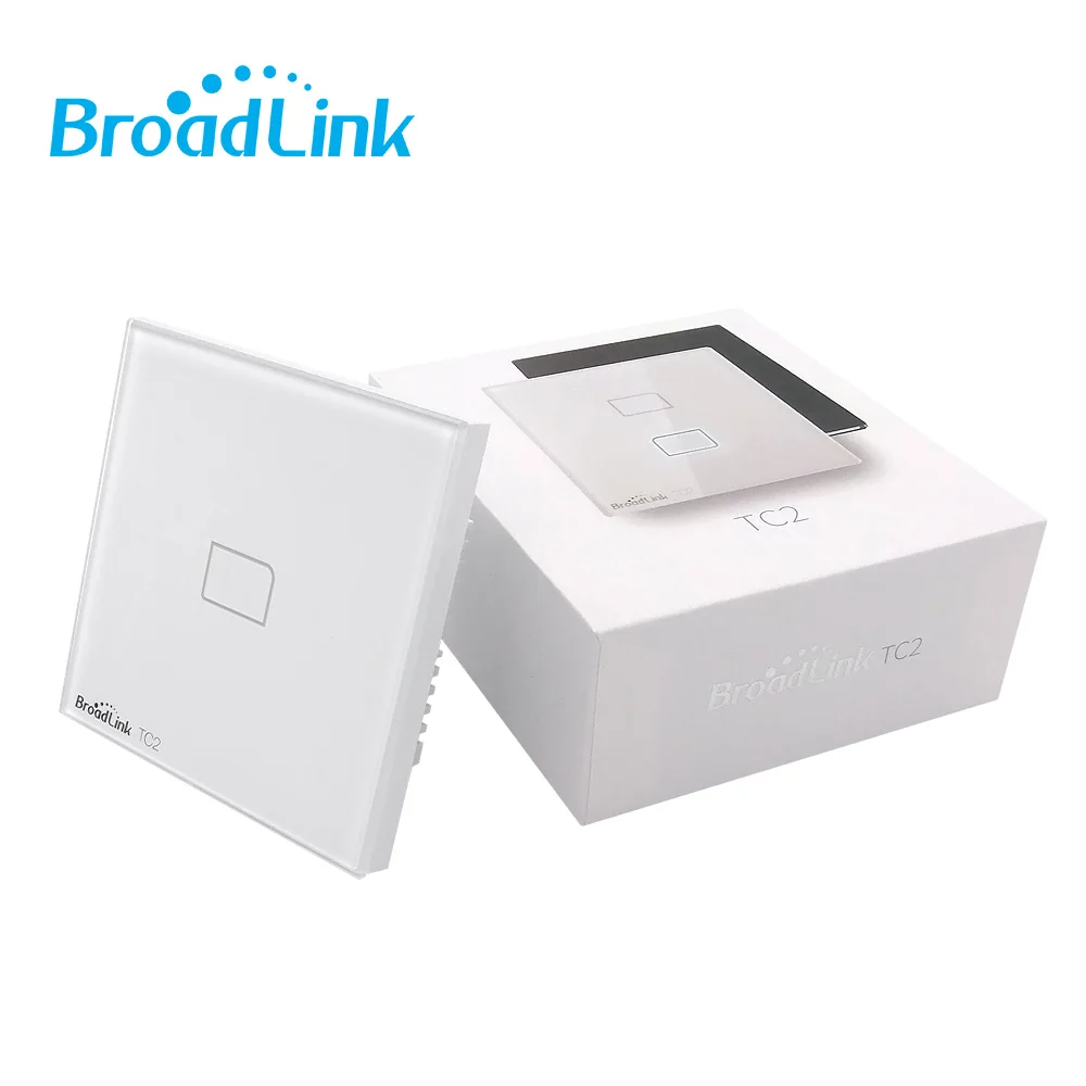 Broadlink TC2 1/2/3 банды Великобритании WiFi переключатель настенный сенсорный панельный