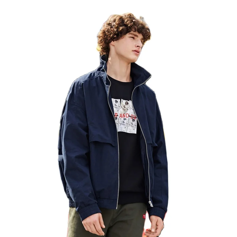 Куртка SEMIR Мужская камуфляжная тонкая приталенная с длинным рукавом ветровка