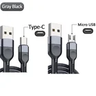 Кабель Micro USB Type-C для быстрой зарядки, 3 А