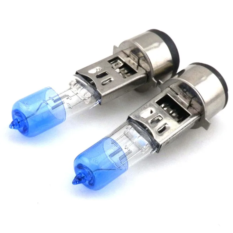 2 шт. BA20 50/50 Вт BA20d ATV Quad скутер фары для мотоцикла велосипеда лампы 12v|bulb ba20dbulb motorcycle