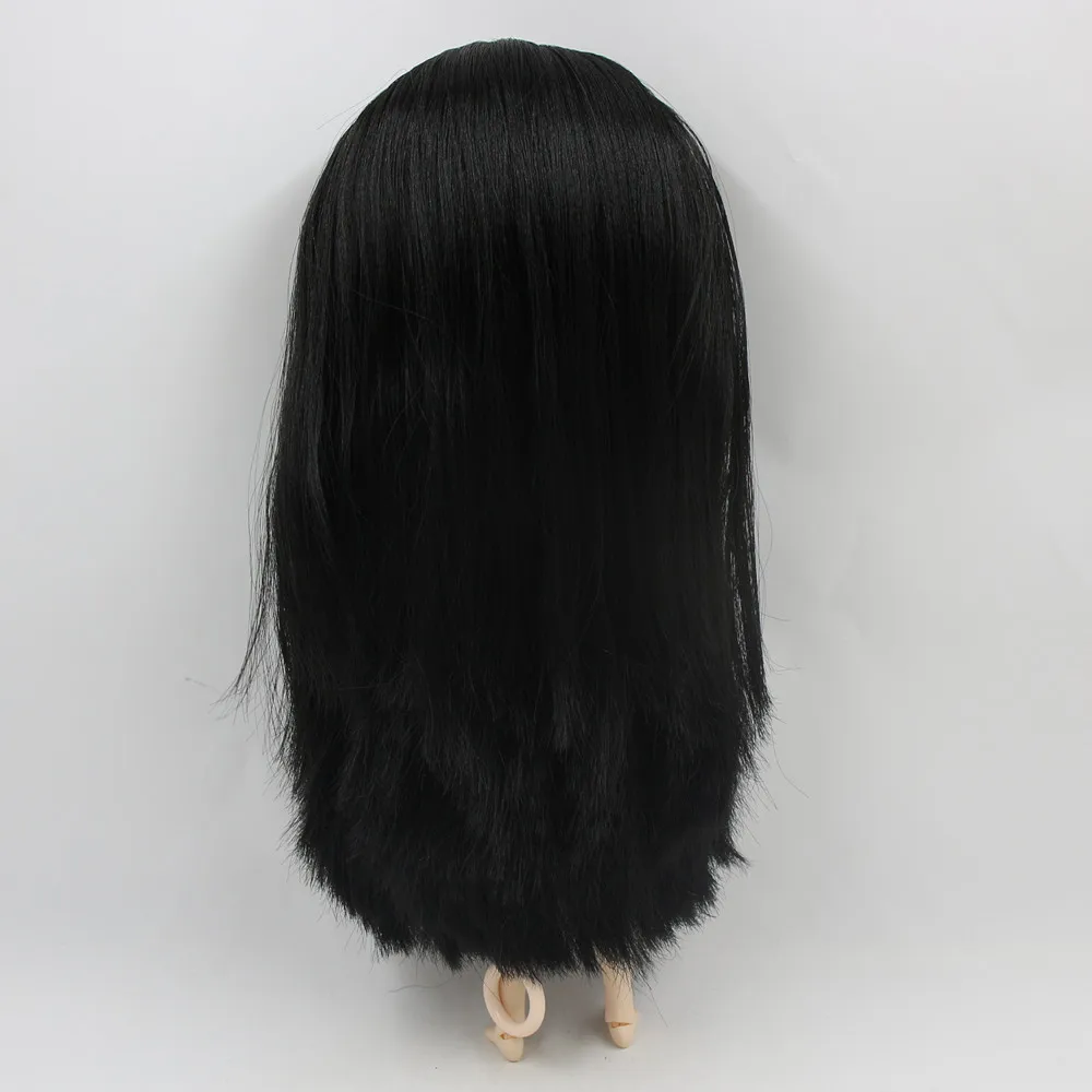 Ледяной DBS Blyth кукольные 1/6 bjd с открытым носом черные прямые волосы из белой кожи
