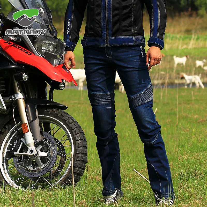 Motoboy motorcycle riding pants men's jeans racing pants fall proof breathable summer four season equipment enlarge