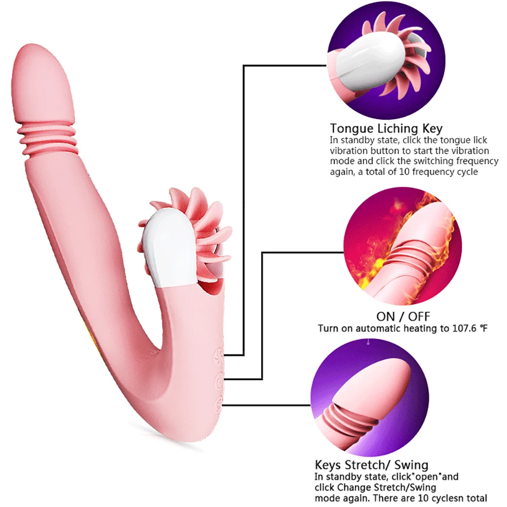 Фаллоимитатор Thrusting вибраторы для женщин интимные инструменты взрослых игрушка