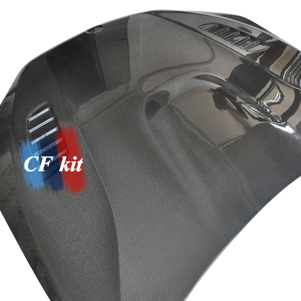CF комплект углеродного волокна накладка на капот автомобиля для BMW F15 F16 F85 F86