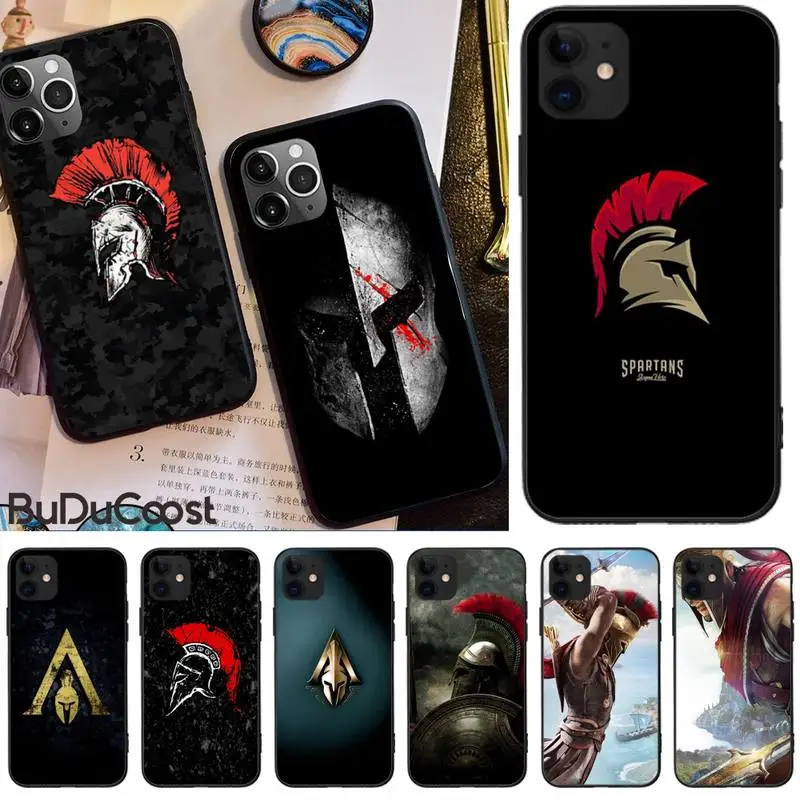 Чехол для телефона с принтом ACT action game Spartan DIY чехол iPhone 8 7 6 6S Plus X 5S SE 2020 XR 11 12 Pro mini pro