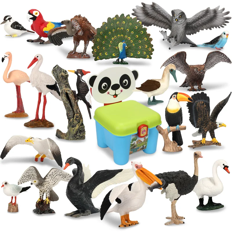 

Animal Action Figures Educational Toys Children Animal Kids Boy Animal World Wild Elephant Small Zoo Brainstorm Toys Set BC50SB