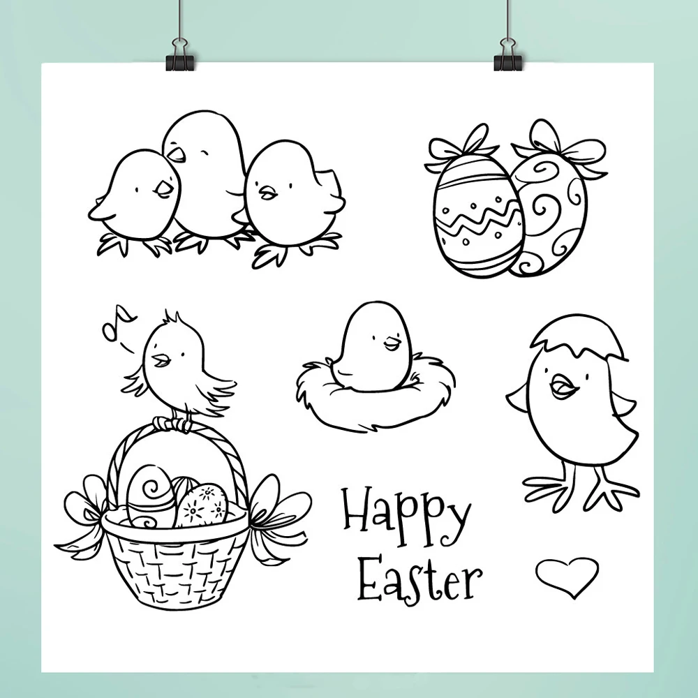 

The birth of hope Clear stamps For DIY Scrapbooking/Card Making/Album Decorative Rubber Stamp Crafts