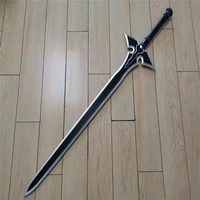 cosplay anime 2nd season sword art online kirito dark elucidator sword prop role play sao kirigaya kazuto 108 5cm pu weapon toy
