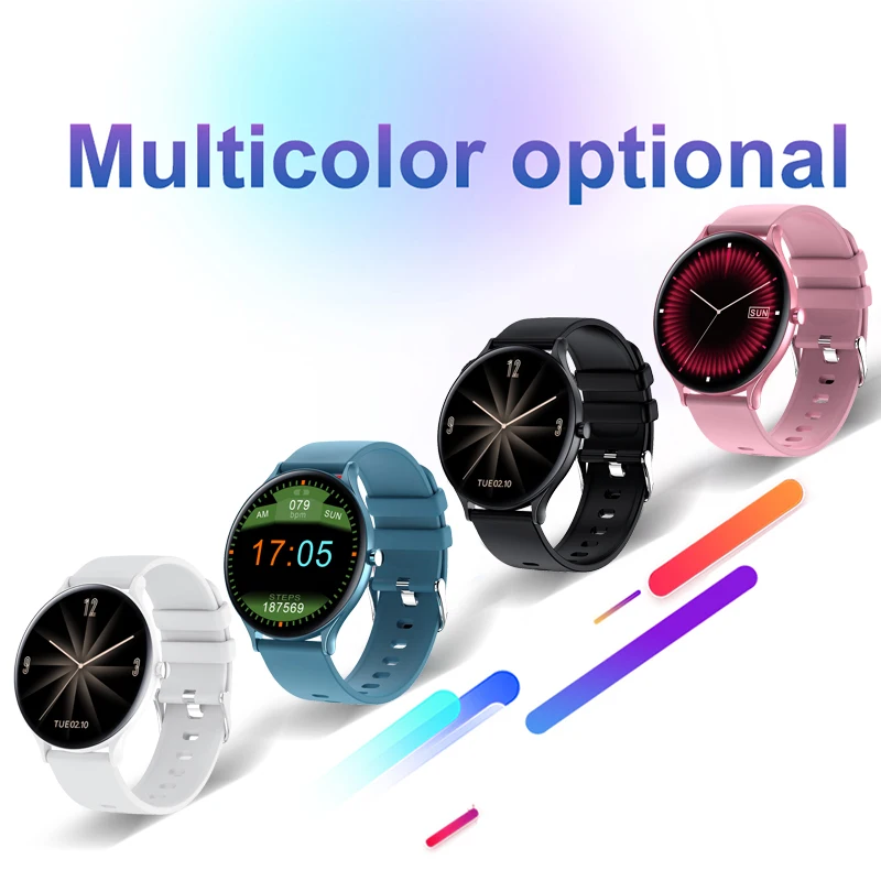 

LIGE 2020 New Women Smart Watch Multi-sport Fitness Heart Rate Blood Oxygen waterproof Full touch screen Ladies Smartwatch Women
