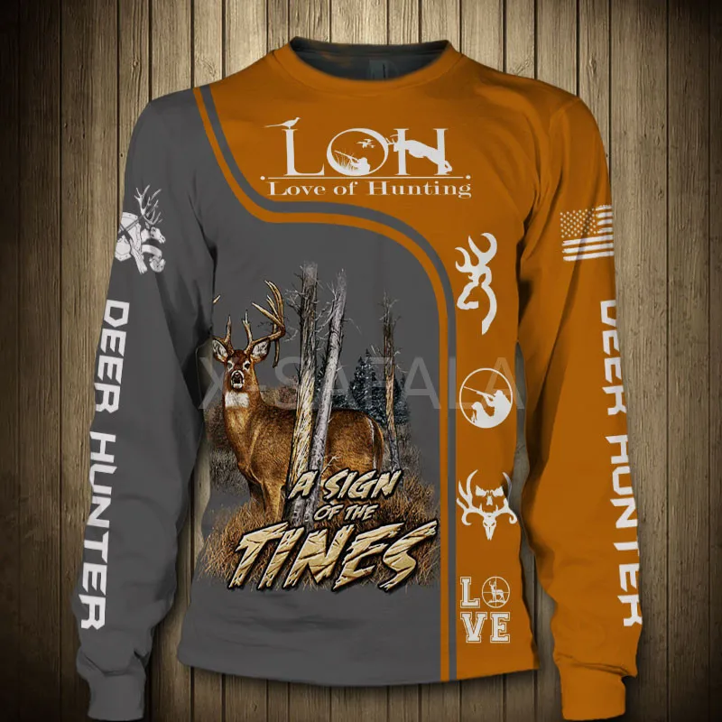 

Wild Deer Hunting Hunter 3D All Print Plus Hoodie Man Women Harajuku Outwear Zipper Pullover Sweatshirt Casual Unisex Jacket-2