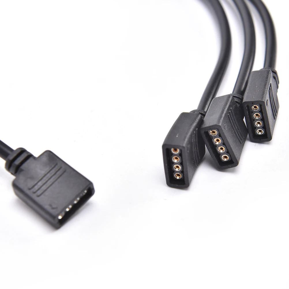

Female Connection Cable For LED RGB Strips Light Connector 4 Pin Splitter For 3528 5050 RGB Led Strip 1 To 1/2/3/4 Ports