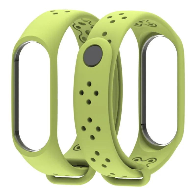 Дышащий для Xiaomi Mi Band 4 ремешок Смарт аксессуары Замена водонепроницаемый