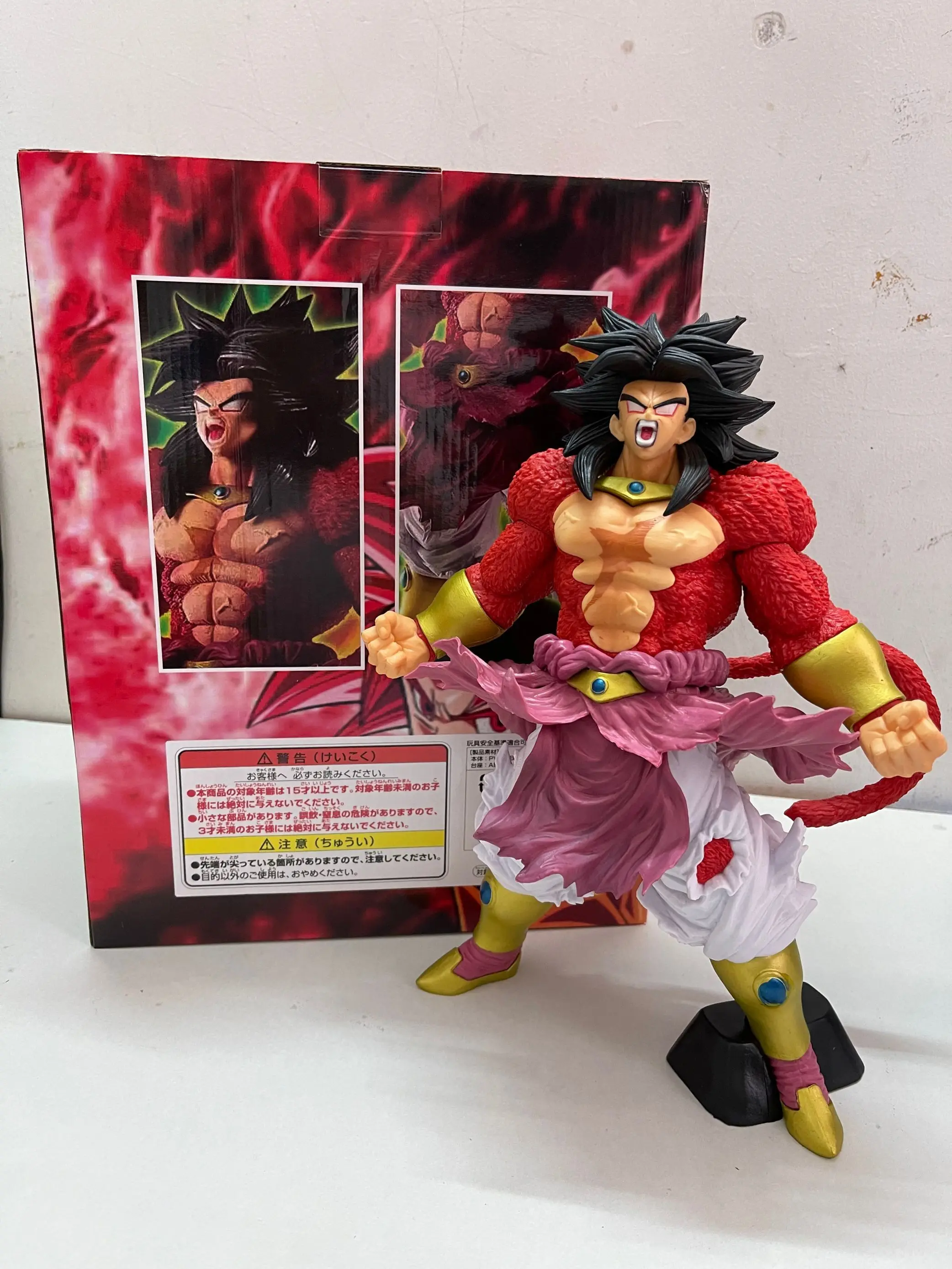 Фигурка японского аниме 32 см подвижная экшн-фигурка Broly Dark основной цвет