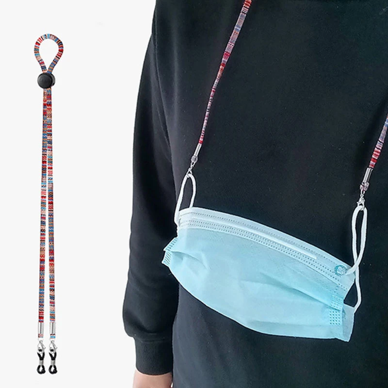 

Ethnic Style Eyeglass Sunglasses Cord Strap Ethnic Style Cotton Eyewear Lanyard Glasses Neck Strap String Rope Band Eyewear Cord