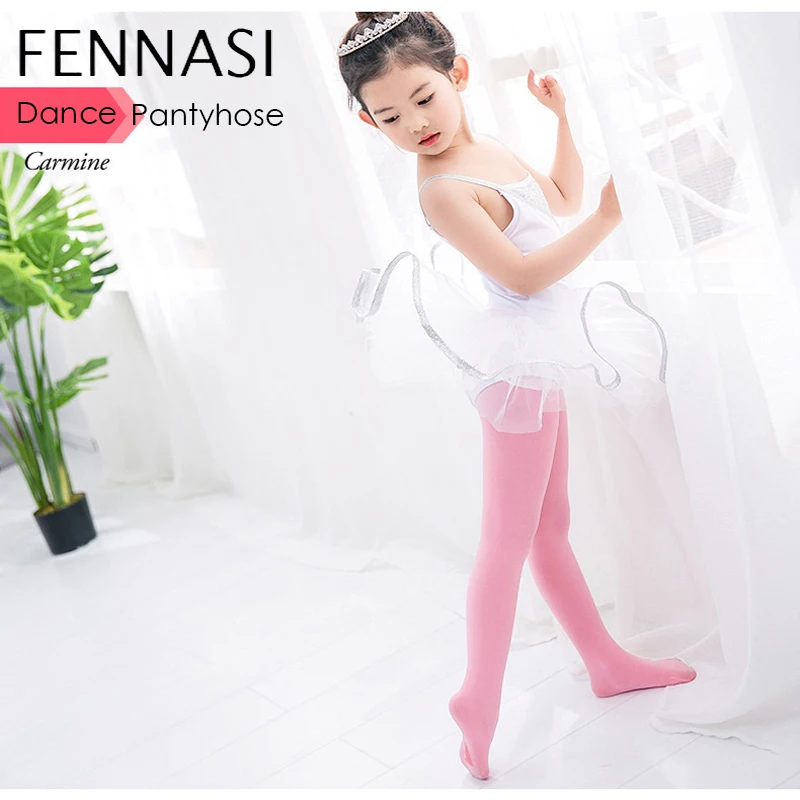 

FENNASI Girls Pantyhose Children's Dance stockings Spring And Autumn Socks