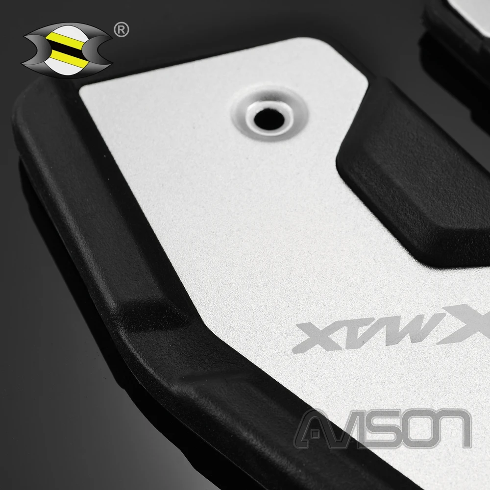 Для XMAX300 сапоги XMAX 125 250 300 спереди и сзади колышки пластины 2017 2021 Алюминий