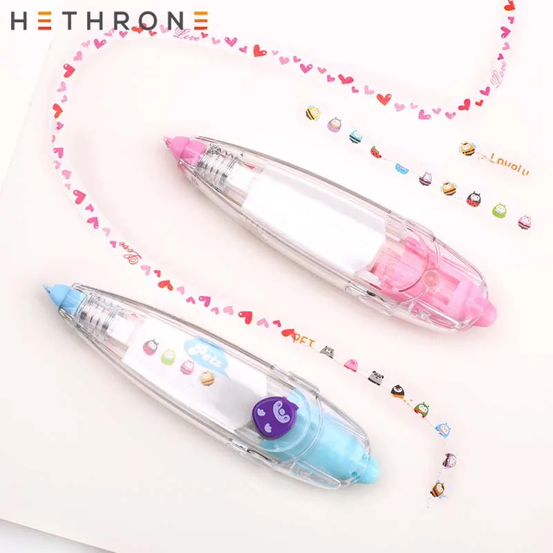 Hethrone Kawaii животные пресс тип коррекция лента дневник в стиле Скрапбукинг Стикеры
