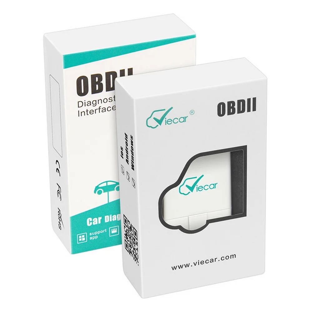 Оригинальный сканер Viecar ELM 327 V1.5 Bluetooth 4 0 ELM327 OBD2 PIC18F25K80 для Android/IOS OBD автомобильный