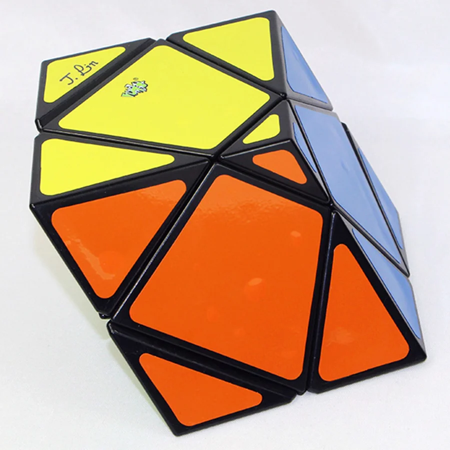 LanLan-cubo blando grande Skewb LL J Lin, rompecabezas m&aacute;gico, cubos, pegatinas, juego educativo profesional, juguetes de sabidur&iacute;a-0
