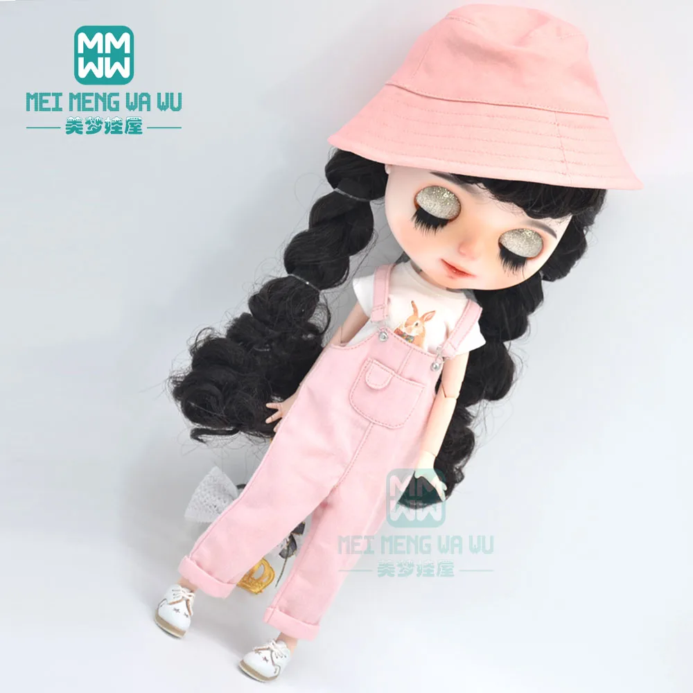 Blyth кукла аксессуары для Azone модная клетчатая рубашка мини юбка шляпа|Куклы| |