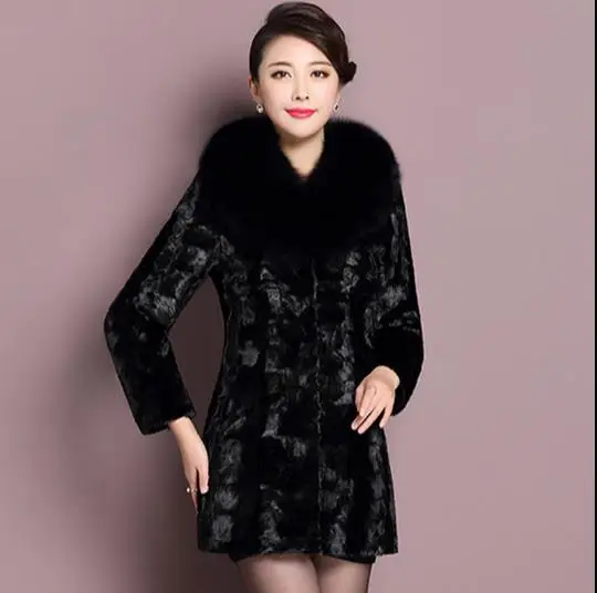 Пушистое 2020 Женское пальто из искусственного меха меховая куртка манто для