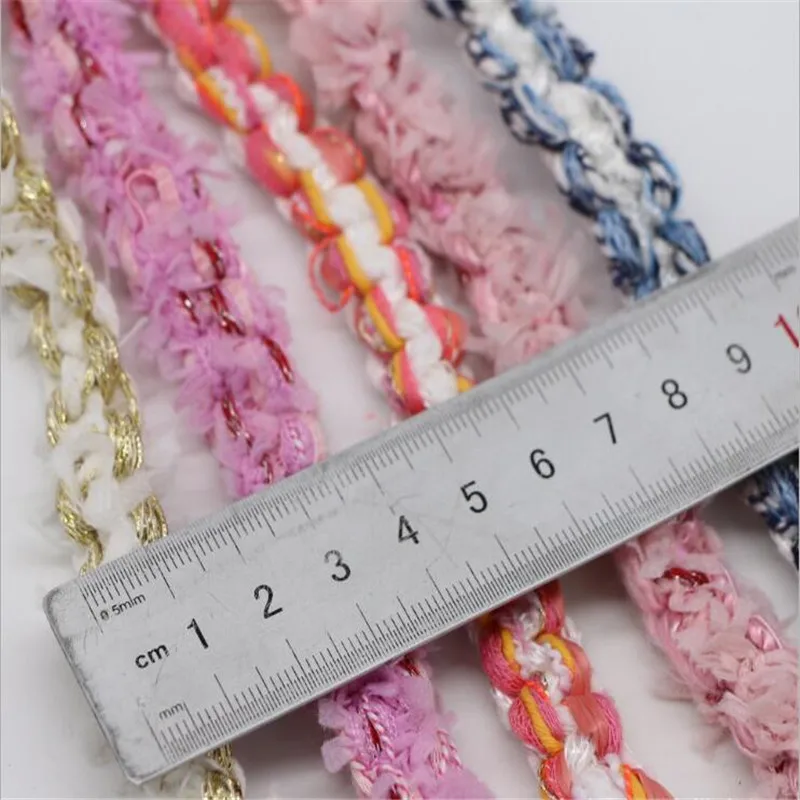 1.5cm network new French hand-woven ribbon lace clothing jacket DIY material | Дом и сад