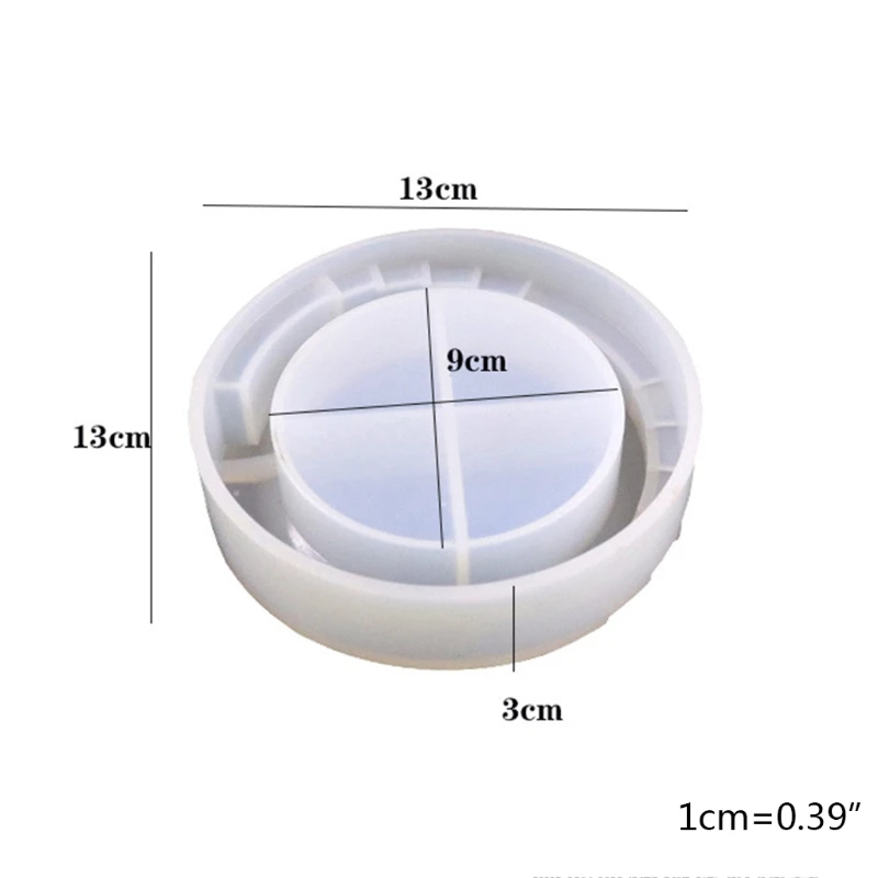 

Square Ladder Ashtray Silicone Mold Epoxy Resin DIY Craft for Home Decoration