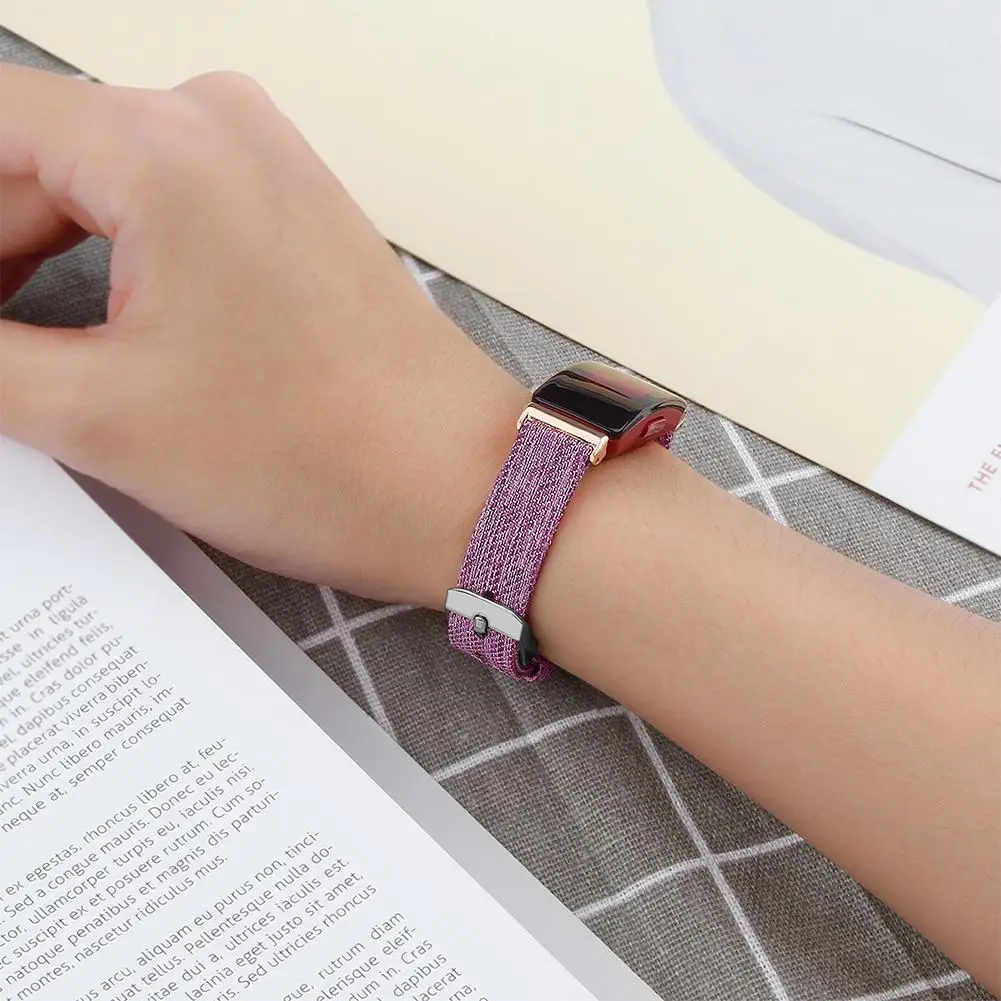 Сменный Браслет для Fitbit Inspire HR фитнес-трекер классический мужской ремень с металлическим разъемом