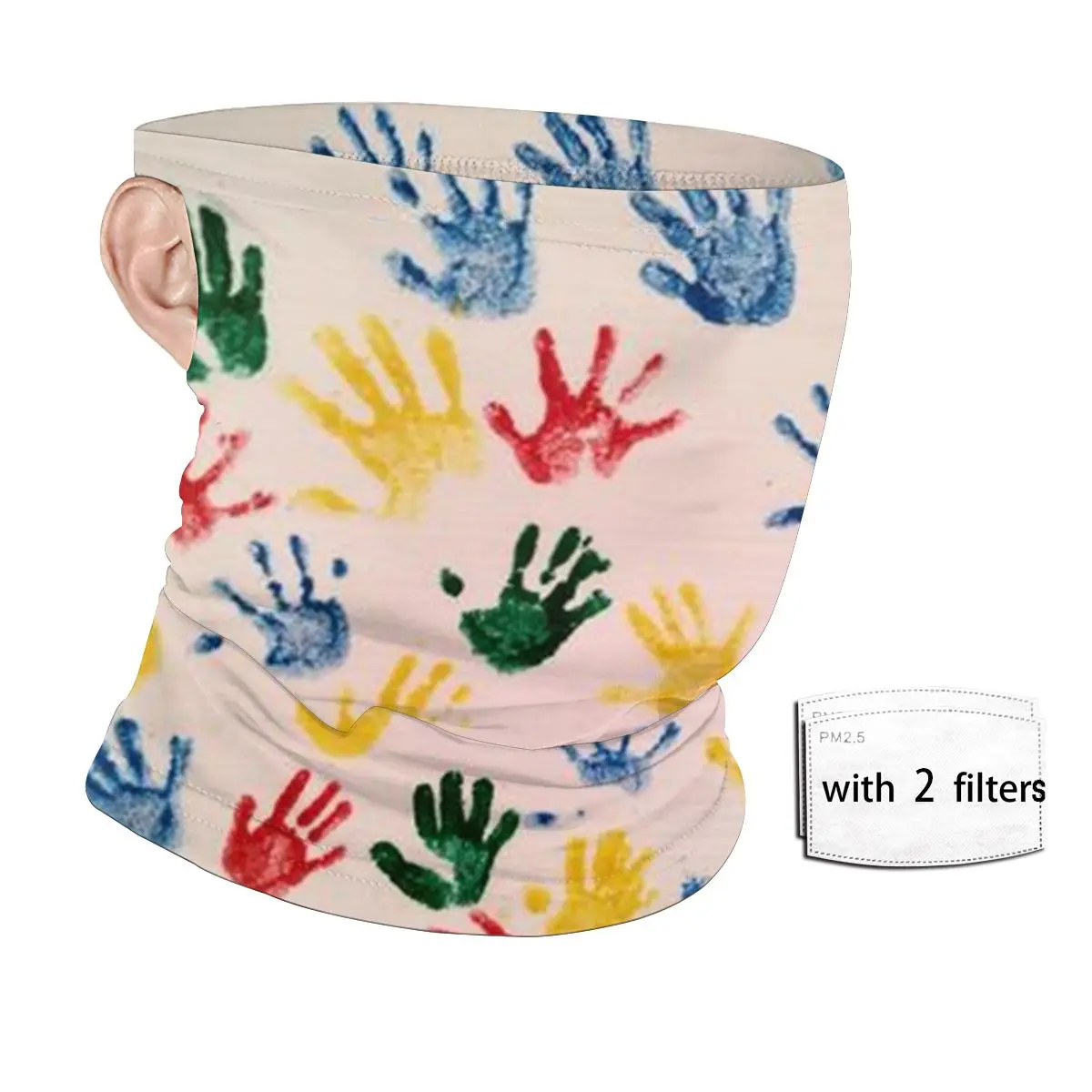 

Hanging ear wash towel cool creative wash towel fishing running outdoor travel wash face towel