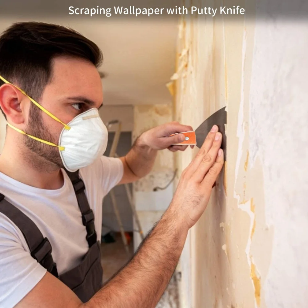 

6 Pcs Putty Cutter Blades Scraper Paint Tools House Decoration Polished Supplies