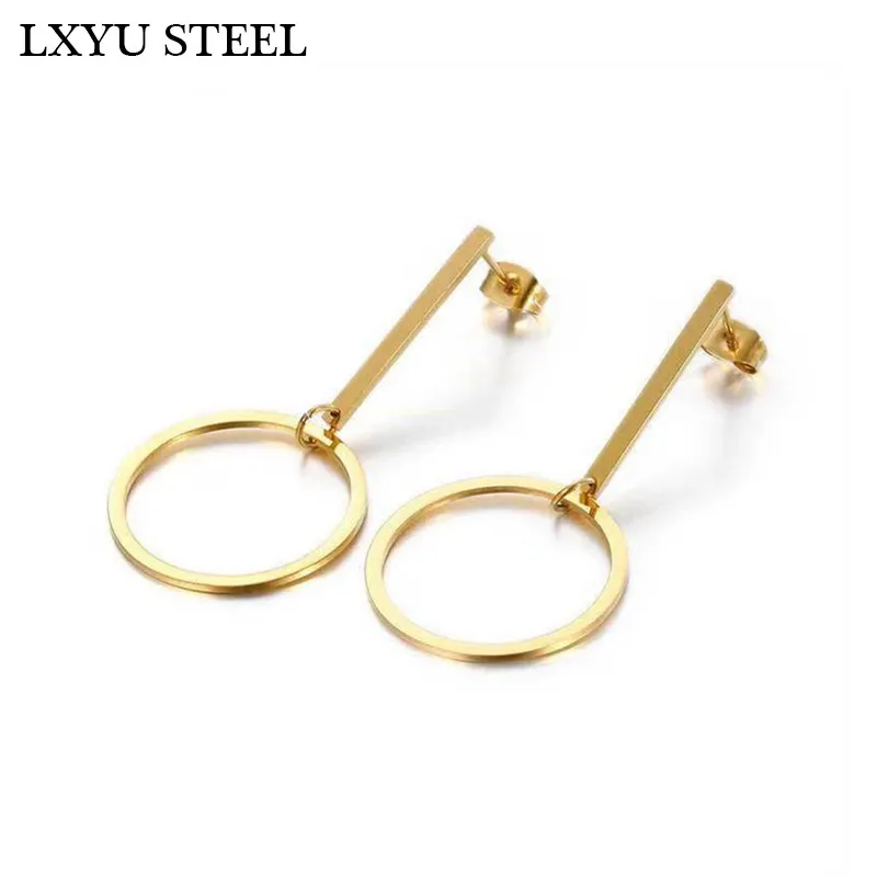 Модные круглые геометрические серьги для женщин/девушки вечерние Pendientes Brincos из