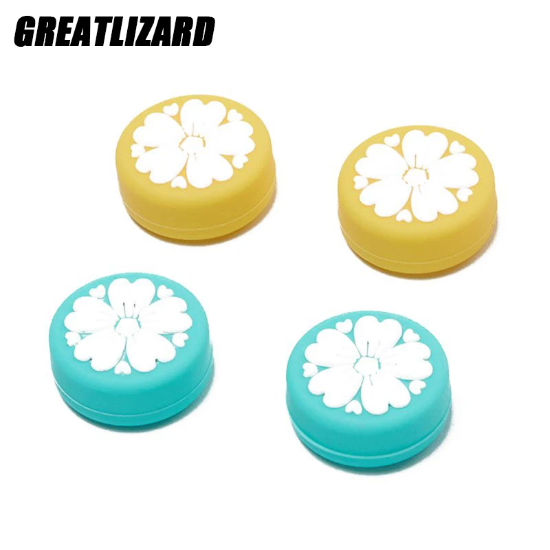 

4 Pieces Cherry Thumb Stick Grip Cap Joystick Cover For Nintendo Switch Lite NX NS, Silicone Thumbstick Case Gamepad Accessories