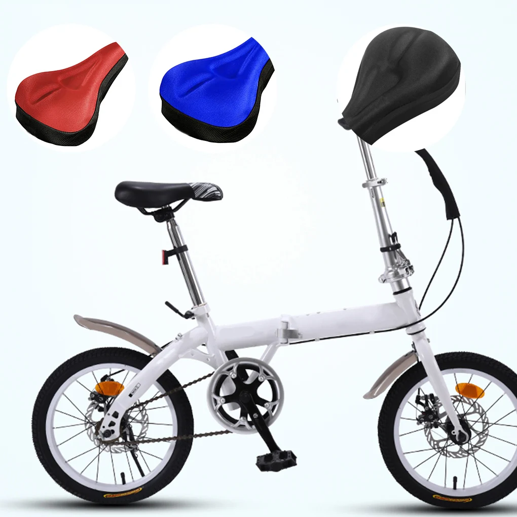 Мягкий гелевый Чехол на сиденье велосипеда силиконовая губка 3D для горного